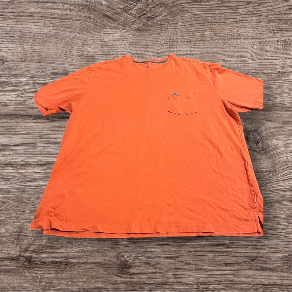 Tommy Bahama Men’s Orange Short Sleeve T-Shirt Size XL